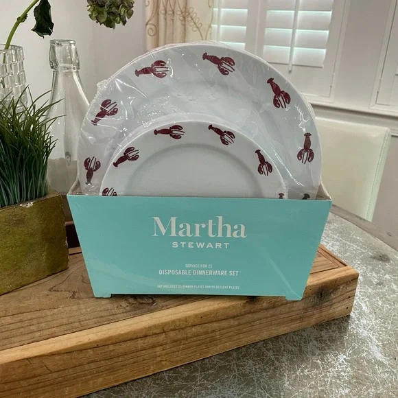 Martha Stewart Dining Martha Stewart Lobster Plates 25 Dinner
